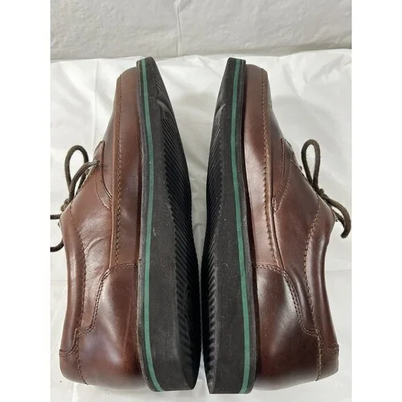 Hush Puppies The Body Shoe Size 14 Brown Leather Lace Up Men's Oxford - Picture 4 of 15